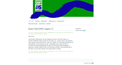 Desktop Screenshot of kanu-lingen.de
